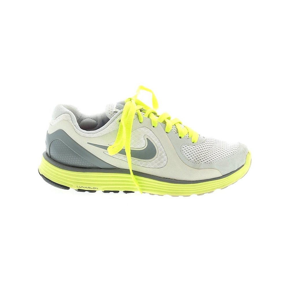 Nike Colorblocked Green/White Sneakers 6.5